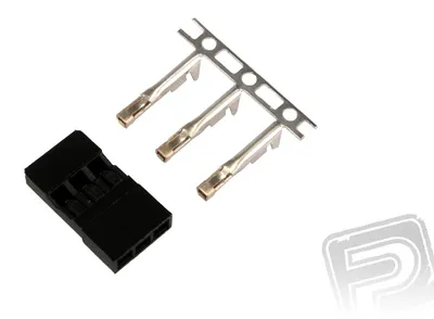Productafbeelding van JR001 servokabelconnector, type JR