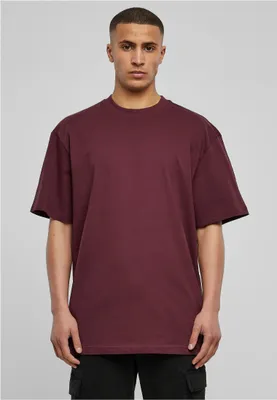 Obrázok produktu pre Urban Classics Pánske tričko s krátkym rukávom Enable vínová 4XL