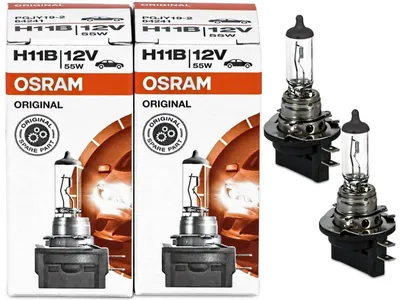 Produktbild von Original-Glühbirne Osram H11B 64241, 12V, für Fahrzeuge (2 Stück)