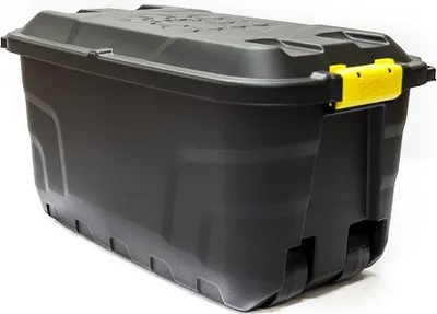 Produktbild von Kreher XL Transportbox Rollbox 75 Liter in Schwarz