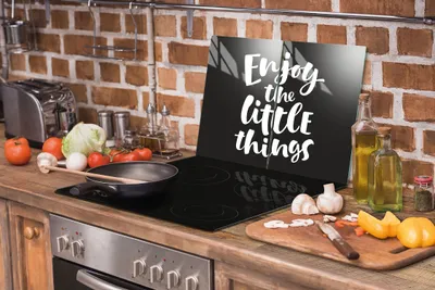 Produktbild von Glasschutzplatte Für Küche 2X35X52 Schwarz