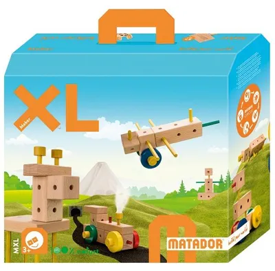 Imagen del producto de Eduplay Bauset Matador, 350 piezas de juguete de madera