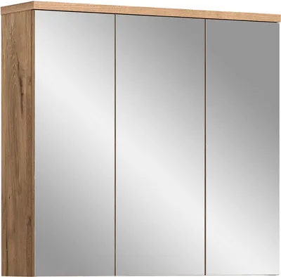Zdjęcie produktu dla Grado zestaw mebli łazienkowych 140cm dąb dekor,matowy szary.