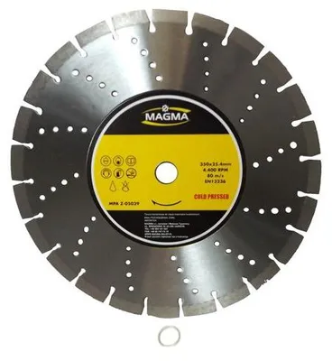 Produktbild von Magma Diamanttrennscheibe Kaltverschweisst 350mm Beton Tiefenschnitt