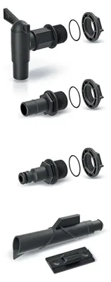 Produktbild von Prosperplast-Zubehör für Regentonnen ICANSET 4 (Hahn + Anschlüsse)