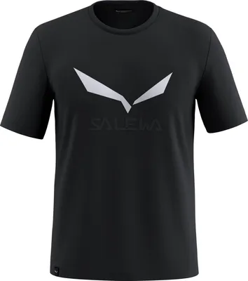 Produktbild von Salewa Herren T-Shirt Solidlogo Dri-Release® 027018 black : L : black Farbe: black Größe: L