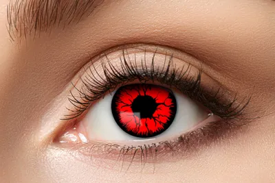 Produktbild von Kontaktlinsen Zoelibat Eyecatcher Metatron 12 Monatslinsen ohne Sehstärke Fantasy Cosplay Halloween