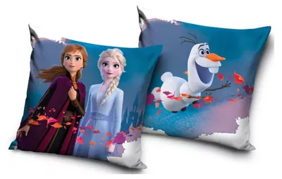 Zdjęcie produktu dla Disney Frozen, Disney Królowa Lodu poduszka dekoracyjna 40x40 cm