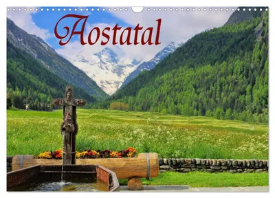 Produktbild von Aostatal (Wandkalender 2027 DIN A3 quer), CALVENDO Monatskalender