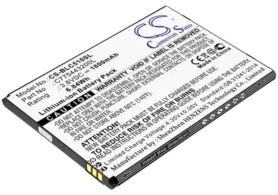 Image de TECHTEK Batterie compatible avec [BLU] C050, C110L, C110U, C5 2019, C5L remplace C775443200L
