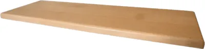 Produktbild von Hilwood - Wandboard, Regal, Wandregal, Hängeregal, Bücherregal, Buche, Massivholz, 80 cm