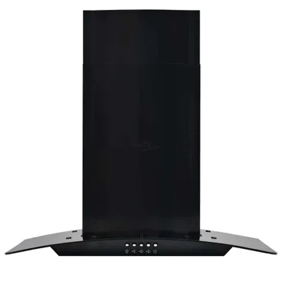 Immagine prodotto di Cappa Aspirante a Muro Acciaio Inox 756 m³/h 60 cm Nera