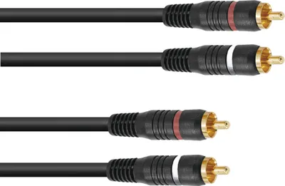 Immagine prodotto di OMNITRONIC Cavo Cinch 2x2 1,5m (30209360)