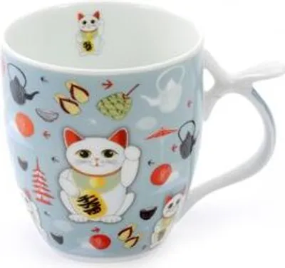 Produktbild von Becher "Winkekatze" Porzellan 0,35 l