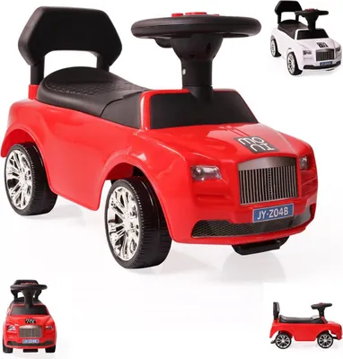 Obrázek produktu pro Baron JY-Z04B dětské autíčko s hudební funkcí, od 18 měsíců do 25 kg, červené