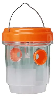 Image de Diffuseur d'insectes solaire, lumière ultraviolette, facile à utiliser en extérieur, couleur orange