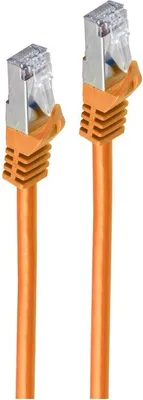 Productafbeelding van shiverpeaks BS75511-1.5O Shiverpeaks RJ45 Patchkabel S/FTP, Cat7 LSZH 1,5m orange