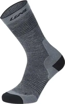 Zdjęcie produktu dla Lenz Merino Outdoor 1 Mid – długie skarpety, kolor szary, rozmiar EU 35–38, kolor szary, rozmiar EU 35–38