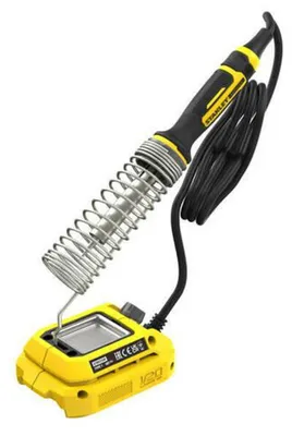 Lötkolben STANLEY V20 SFMCE040B Akku 18V mit Temperaturregelung 204-482°C