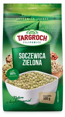 Produktbild von Grünes Linsenkorn 500g Targroch
