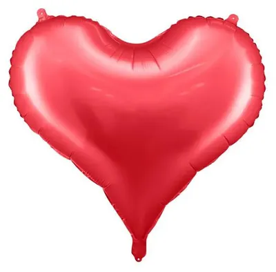 Produktbild von Herz-Folienballon, 75x64,5 cm, rot