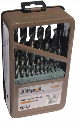 Produktbild von Jobi 11030 Metallbohrer-Set 25-tlg. HSS