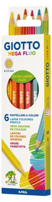 Immagine prodotto di Giotto F225700 pastello colorato Colori assortiti 6 pz