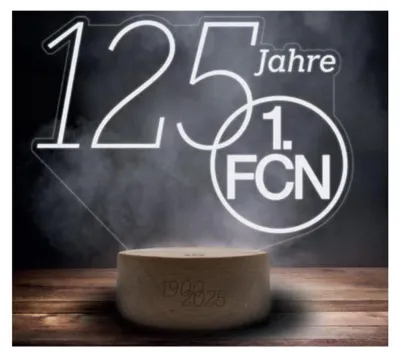 Produktbild von 1. FC Nürnberg LED Licht 125  Jahre