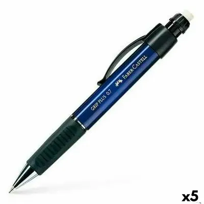 Produktbild von Druckbleistift Faber-Castell Grip Plus Blau 0,7 mm (5 Stück)