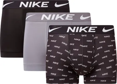 Produktbild von Nike 0000ke1156 Boxershorts 3 Einheiten Schwarz,Grau XS Herren Schwarz,Grau XS
