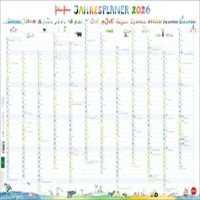 Produktbild von HEYE Posterplaner 2026 Helme Heine 68x48cm