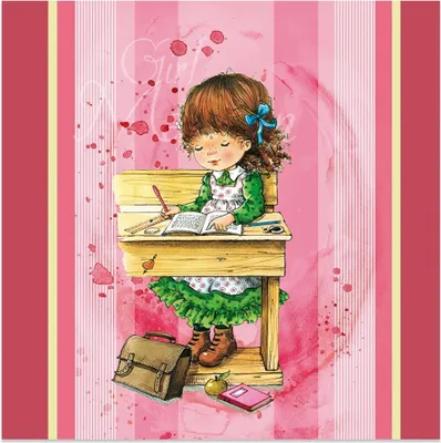 Produktbild von Roth Schulanfangs-Serie Mein Schulstart, Serviette rot, 33x33 cm