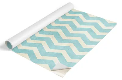 Produktbild von Tulup Möbelfolie - Klebefolie Möbel - Selbstklebende Folie 65x130 cm - Möbelfolie Schrank - Folie für Möbel - Möbelfolie Küche - Wasserdicht - Abwaschbar - Selbstklebend - Luftblasenfrei - Zickzackmuster
