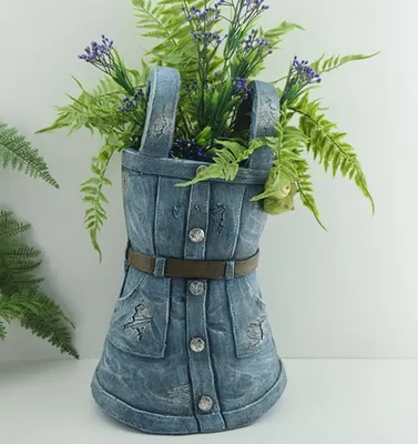 Produktbild von JW Jeans-Deko Dekokleid Pflanzkleid Pflanzenrock 2605