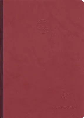 Produktbild von Clairefontaine 5x Age Bag Notizbuch A5 96 Blatt DOT, Einband rot - Rot 795432C