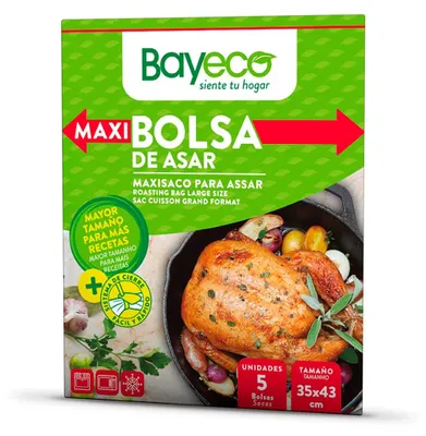 Productafbeelding van Bayeco - Grillzak - Eenvoudig en snel sluitsysteem - Compatibel met
