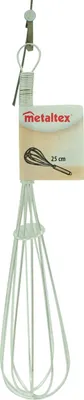 Image de Fouet Metaltex 25 cm en acier inoxydable