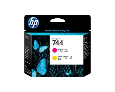 Produktbild von HP 744 Gelb, Magenta Druckkopf