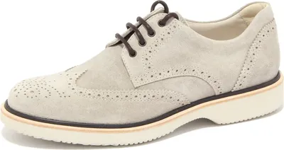 Productafbeelding van 3806Q - Heren schoen Hogan Route Derby, grijs, suède