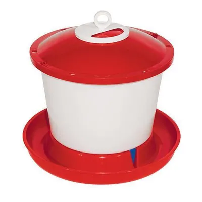 Produktbild von PROREGAL Wasserspender, Trinkbrunnen, schnell sauberer Hühner, 9 Lit.