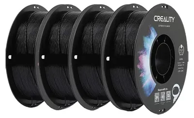 Obrázek produktu pro TPU filament, průměr 1,75 mm, balení 4 kusů, barva: černá