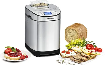Immagine prodotto di Rommelsbacher BA 550 - Macchina per il pane in acciaio inox - nero