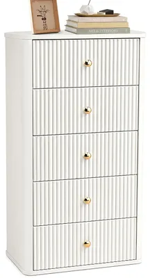 Productafbeelding van Moderne Ladekast met 5 Lades in Wit