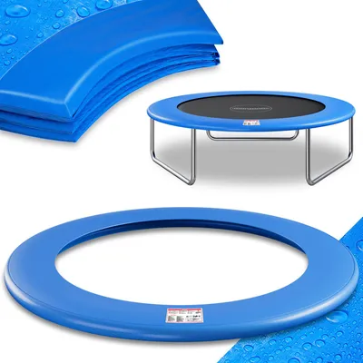 Image de MONZANA® Coussin de Protection Trampoline Ø426m Mousse 15mm PVC 500D UV Universel coussin de sécurité résistant
