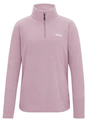 Produktbild von Regatta - "Sweetheart" Fleece-Oberteil für Damen, mit kurzem Reißverschluss RG12093 (44 DE) (Puderlila)