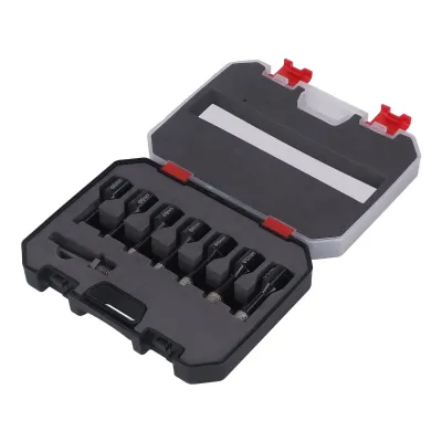 Obrázek produktu pro Pájený diamantový vrták, vakuově pájený diamantový vrták, diamantový vrták, diamantová pila, sada pro pily na dlaždice, pila na dlaždice