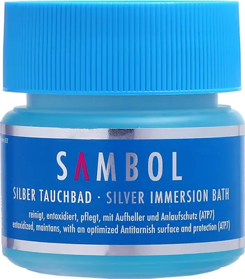 Produktbild von Silberbad für Silber Schmuck Reiniger mit Aufheller Anlaufschutz 150ml