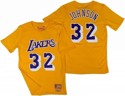 Zdjęcie produktu dla Koszulka Mitchell & Ness EN2B7BMH0N01-LAKMJ dla Męskie