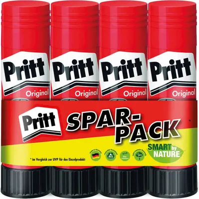 Produktbild von Pritt Klebestift Multipack 4 ST x 22g , 9H PK6MP