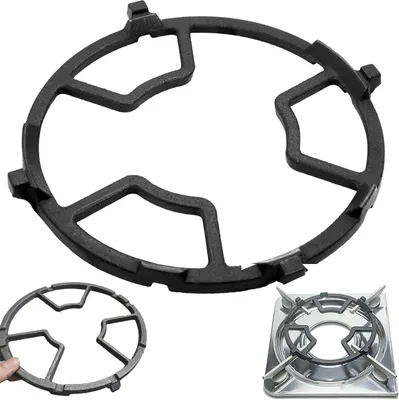 Gietijzeren Wokring, Ø 17,6 cm, für Gasherde, Campingkocher